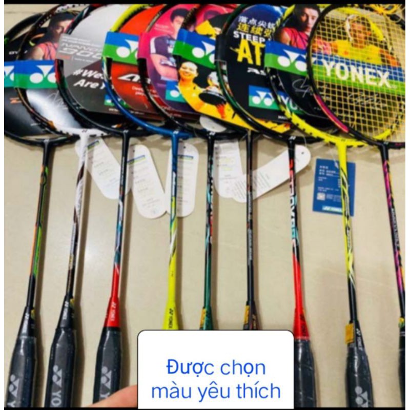 Vợt cầu lông Yonex 100% cacbon ( tặng đan dây + cuốn cán + bao vợt )