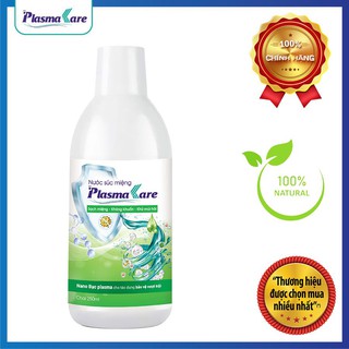 Nước súc miệng PlasmaKare kháng khuẩn Plasma Bạc hết hôi miệng, nhiệt miệng, đau răng, viêm lợi