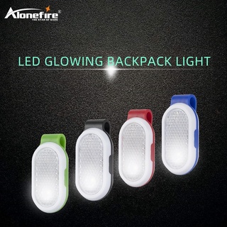  Alonefire PL300 LED Mini Đèn Chạy Ban Đêm Phát Sáng Bóng Tối Cho Thể Thao Ngoài Trời Chống Thấm Nước Đi Bộ Đi Xe Đạp Đèn Cảnh Báo An Toàn 