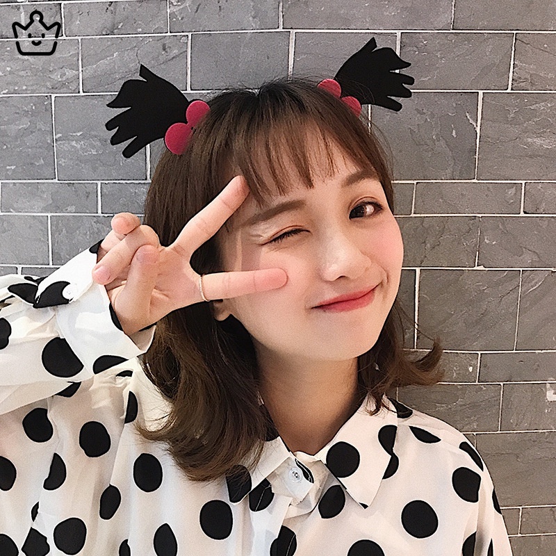 Băng Đô Có Cánh Ác Quỷ Dễ Thương Cho Bé JP6 YR