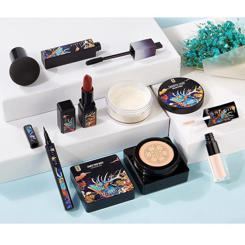 Hộp Quà Trang Điểm Nhẹ Hộp Quà Mỹ Phẩm Pant Color Beauty Box Nội Địa Trung - Super Buyers Mỹ Phẩm