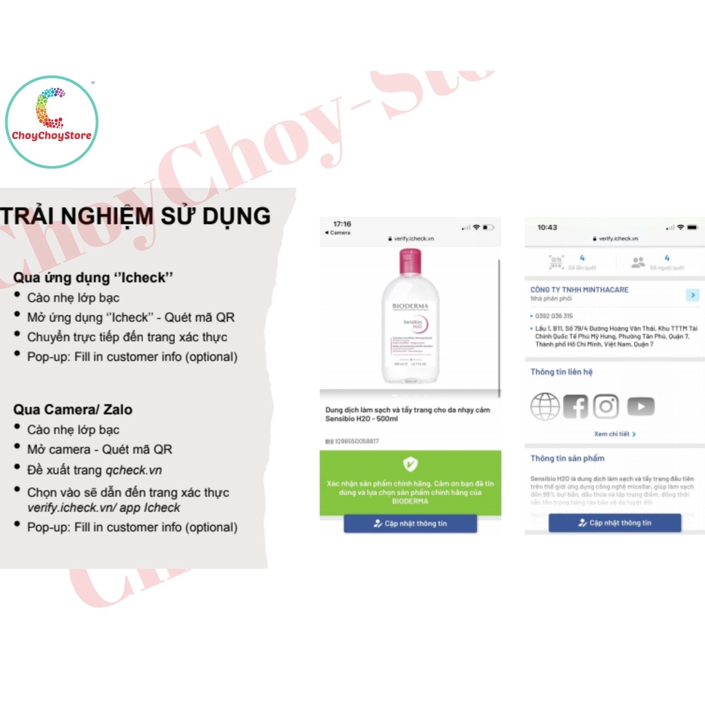 Nước Tẩy Trang BIODERMA Micellar Dành Cho Da Dầu & Hỗn Hợp 500ml Sébium H2O