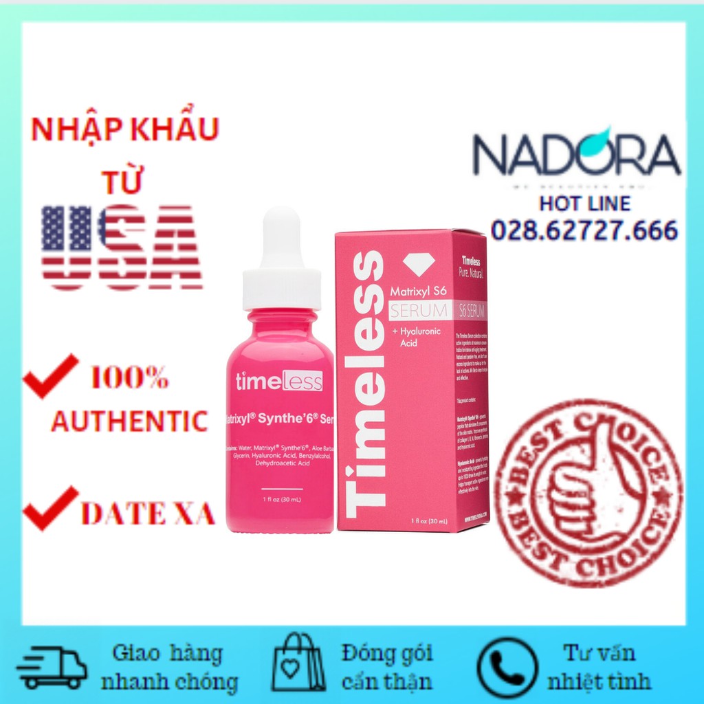 Tinh Chất Dưỡng Da Serum Timeless Matrixyl S6 (30ml)