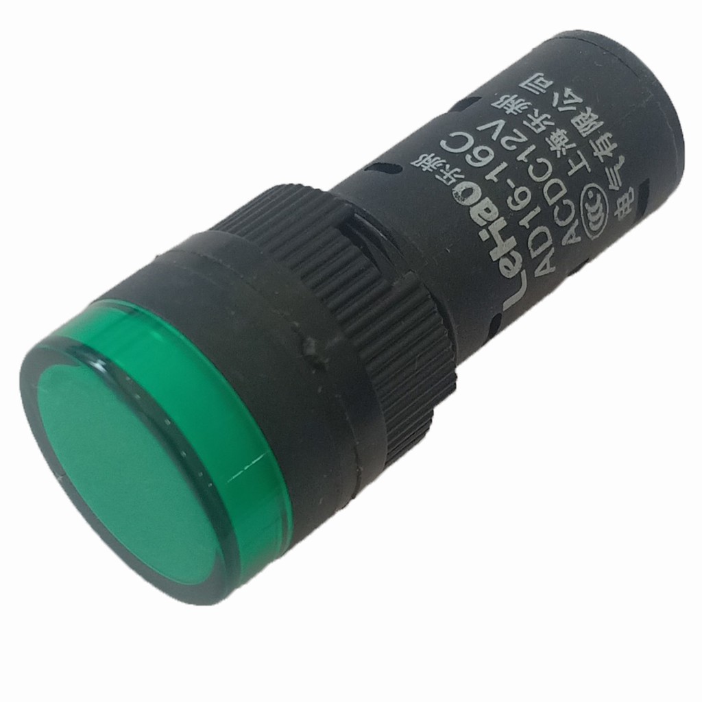 Đèn báo AD16 đỏ, vàng, xanh lá 12V / 24V / 220V (Điện áp, màu sắc tùy chọn)