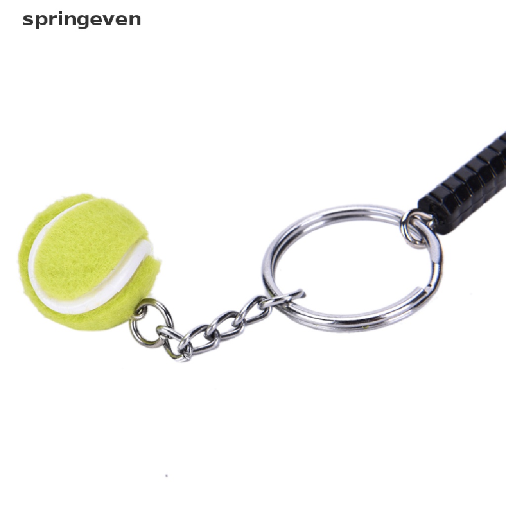 Móc Khóa Hình Vợt Tennis 3D Thời Trang