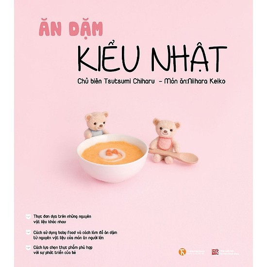 Sách - Combo 3 Cuốn Ăn Dặm Kiểu Nhật + Ăn Dặm Không Phải Là Cuộc Chiến &amp; Ăn Dặm Không Nước Mắt