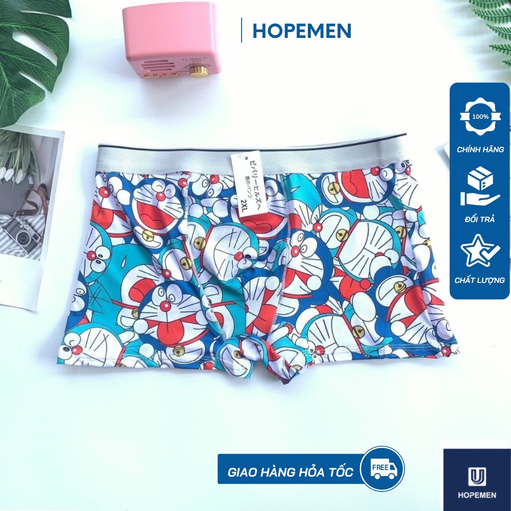 Quần sịp quần lót nam thun lạnh doremon hàng hiệu - HOPEMEN