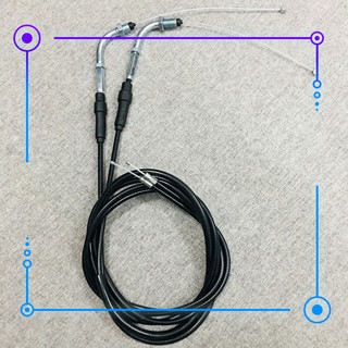 Dây ga sử dụng cho cùm tăng tốc domino, cùm ga nhôm cnc, dây màu đen