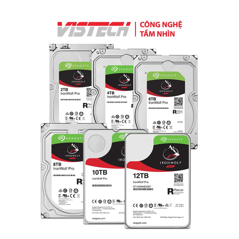Ổ cứng cắm trong Nas Seagate IronWolf Pro 3.5''