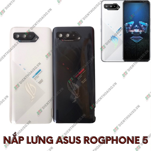 Nắp lưng asus rogphone 5 đen , trắng