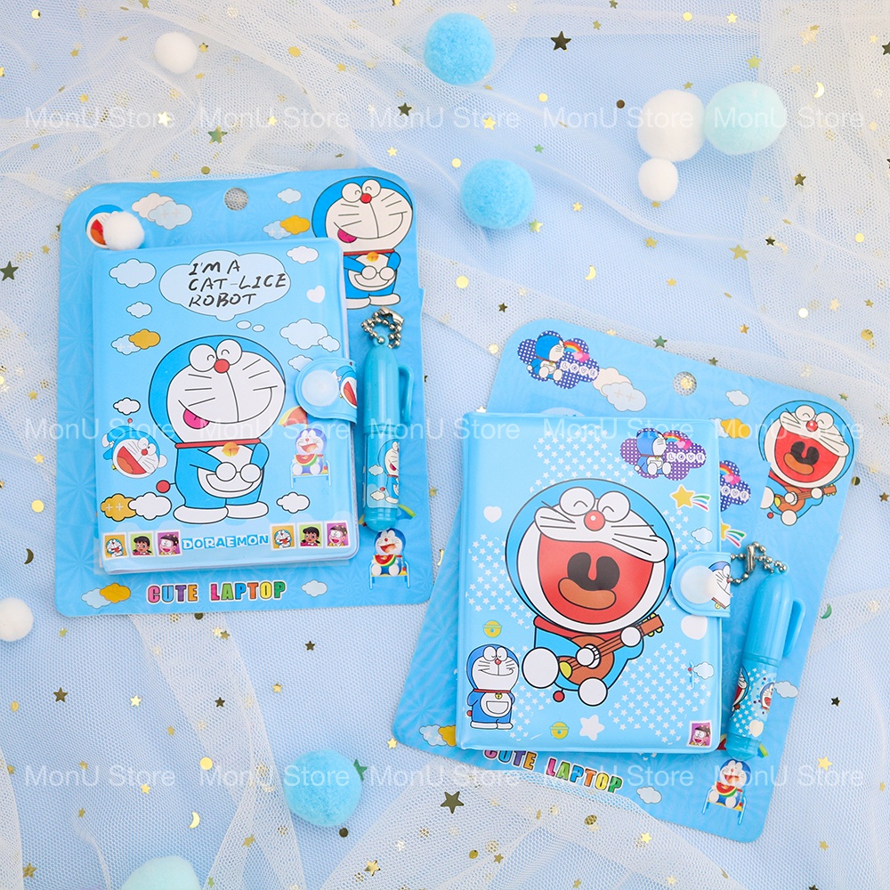 Sổ tay kèm bút DORAEMON DOREMON dễ thương cute MON0013