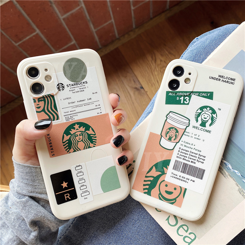 Ốp Lưng Tpu Họa Tiết Starbucks Thời Trang Cho Vivo Y20I Y12I Y12 Y20 Y30 Y30I Y12S Y20S Y17 Y11 Y15 Y19 Y53 Y85 Y50 Y91 Y93 Y91I Y91C V9