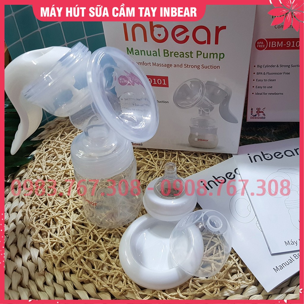 Máy Hút Sữa Cầm Tay INBEAR Lực Hút Mạnh Tiện Lợi Cho Mẹ - 8938538861041