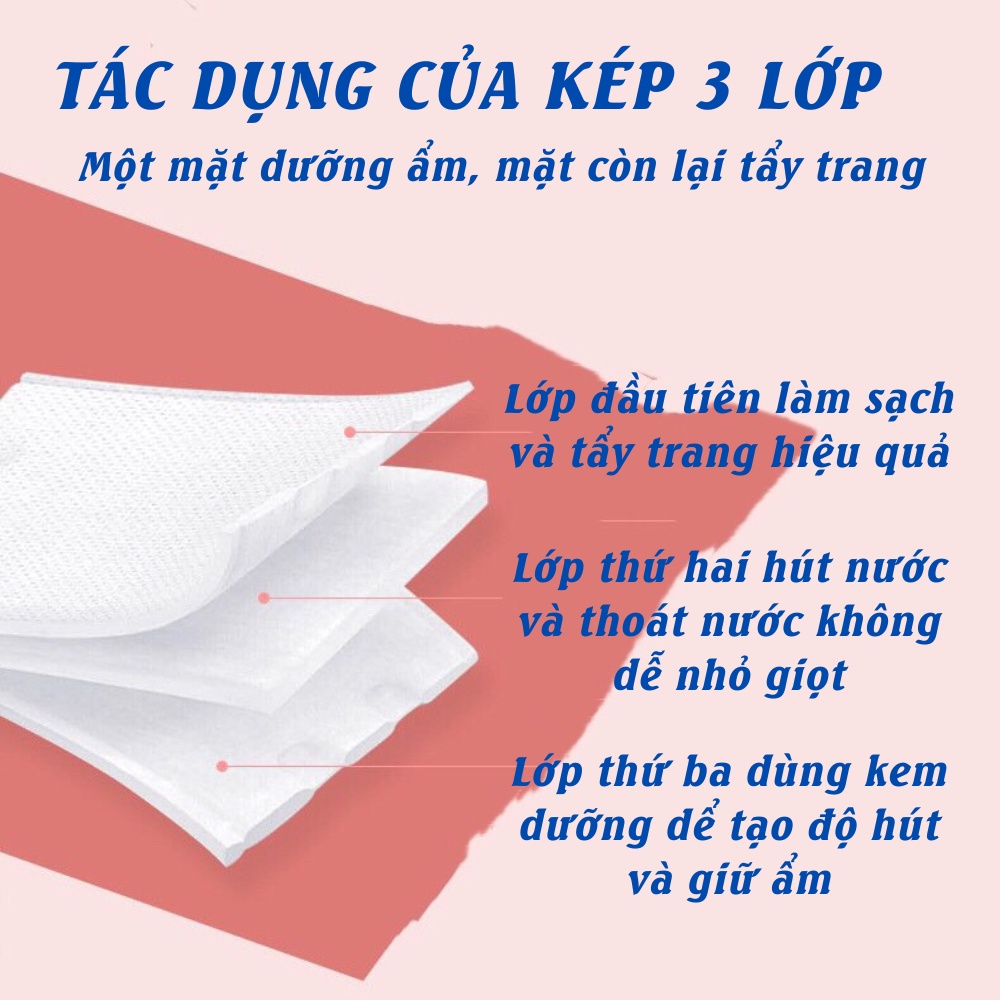 Bông tẩy trang Sheep cotton habaria 234 miếng cao cấp từ MIAN MART