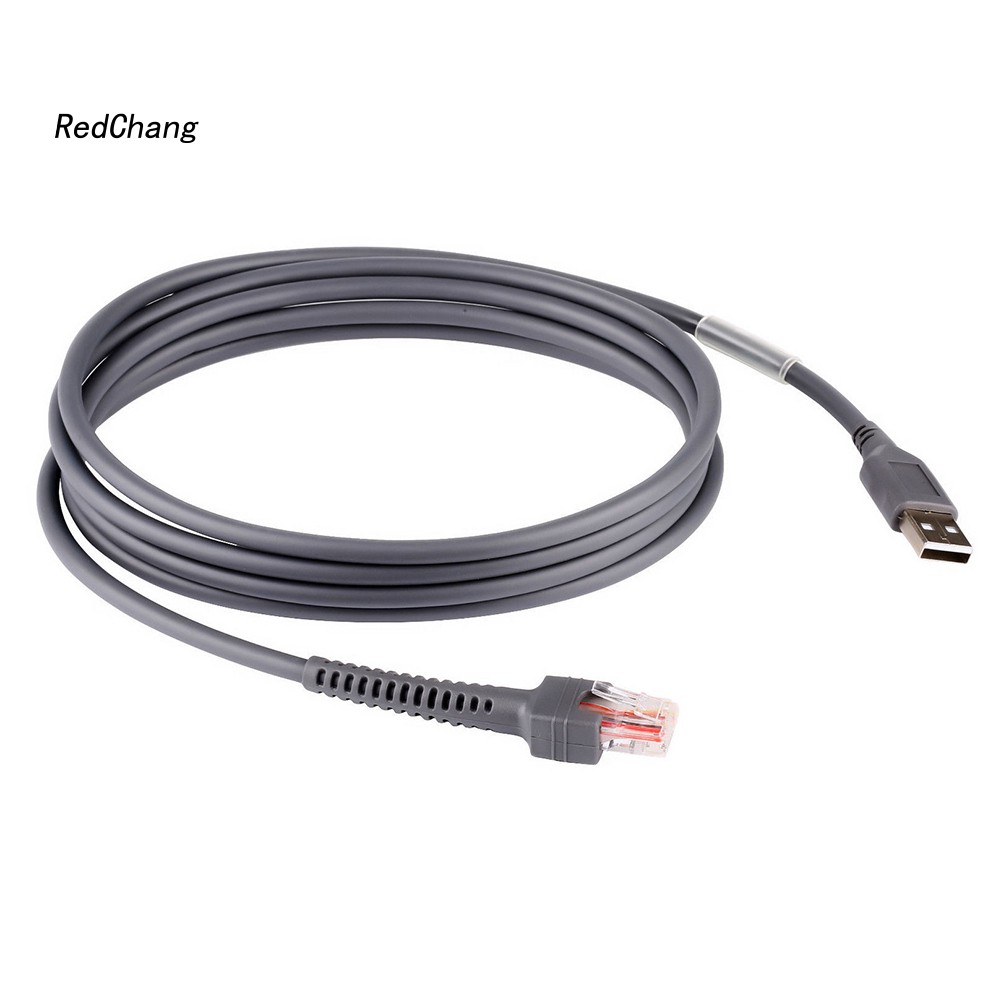 Dây Cáp Kết Nối Máy Scan Mã Vạch Ls2208 Tốc Độ Cao Sc1.8m Usb 2.0 A Male Sang Rj45