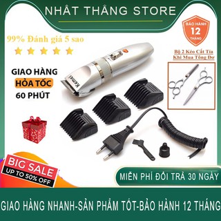 Tông đơ cắt tóc chuyên nghiệp Kemei KM-27C Hàn Quốc + Tặng dụng cụ lấy ráy tai có đèn - 💥HÀNG CHÍNH HÃNG💥SIÊU HOT💥