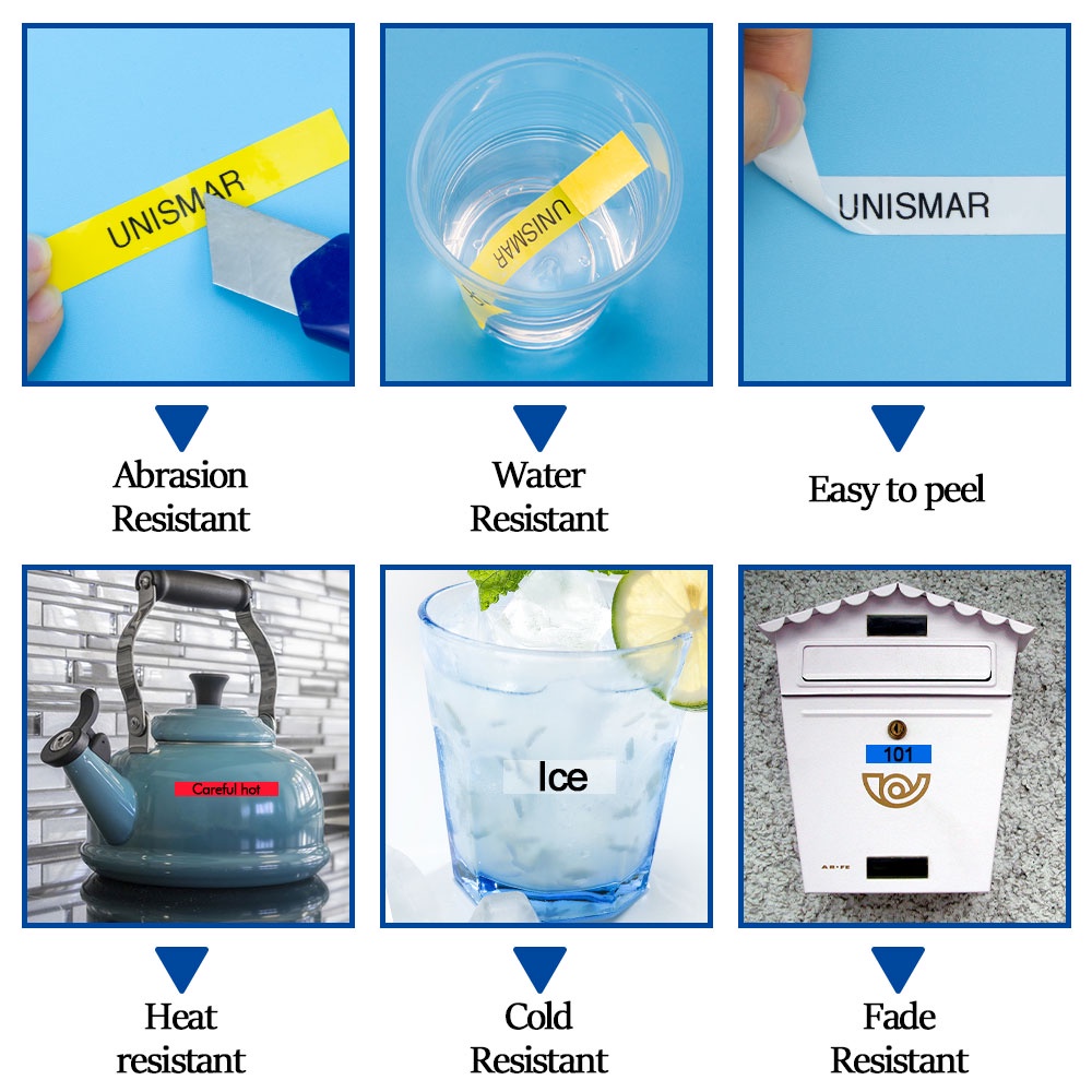 Băng Dính ID Linh Hoạt 6-24mm Tương Thích Với Máy In PT-H107B PT-D450 PT-D600 Brother PT-H110 PT-H107B PT-D450 PT-D600