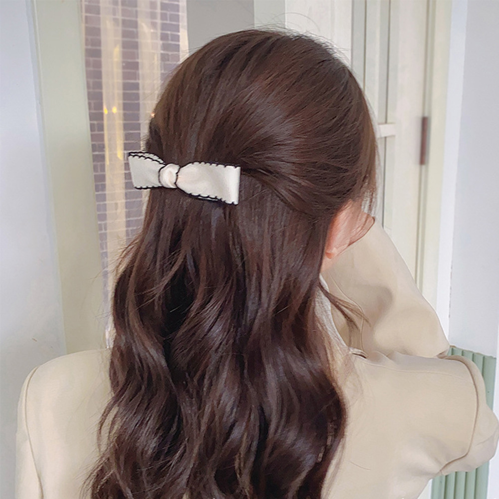 Kẹp Tóc / Băng Đô Nơ Phong Cách Hàn Quốc Cho Nữ