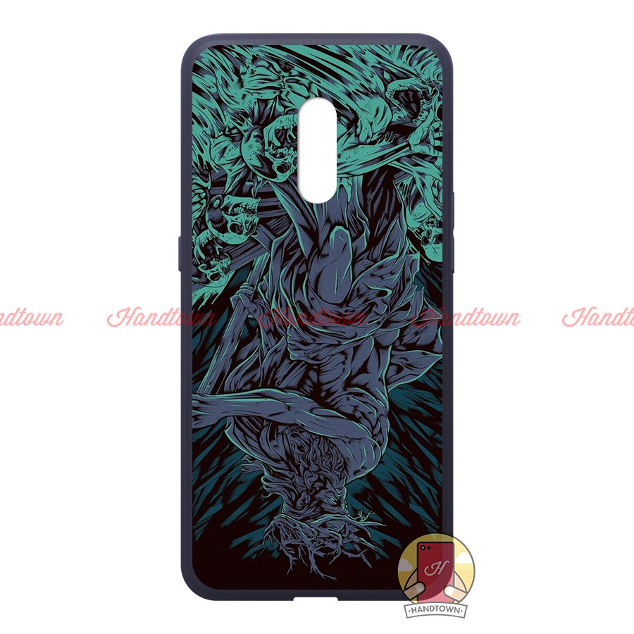 Ốp lưng Realme X dẻo đen in hình