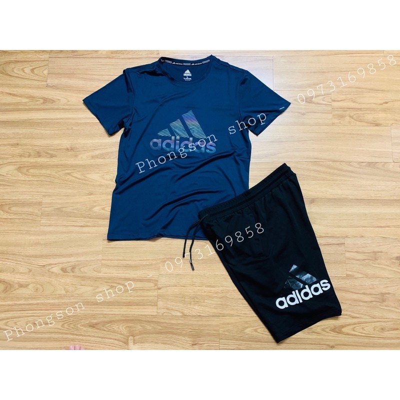 Áo thun nam áo thể thao nam áo phông nam cổ tròn giá rẻ bền đẹp dáng regular fit A.D.I.D.A.S | BigBuy360 - bigbuy360.vn