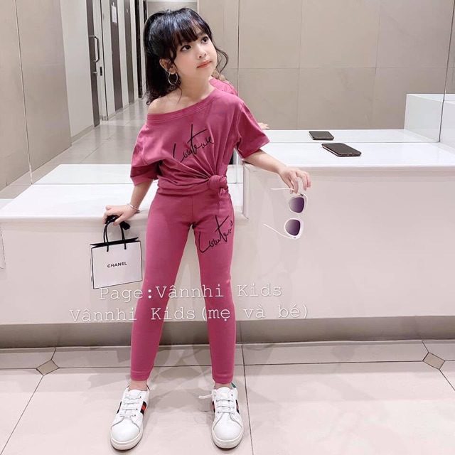 ảnh thật - Bộ Loutrou cotton cho bé