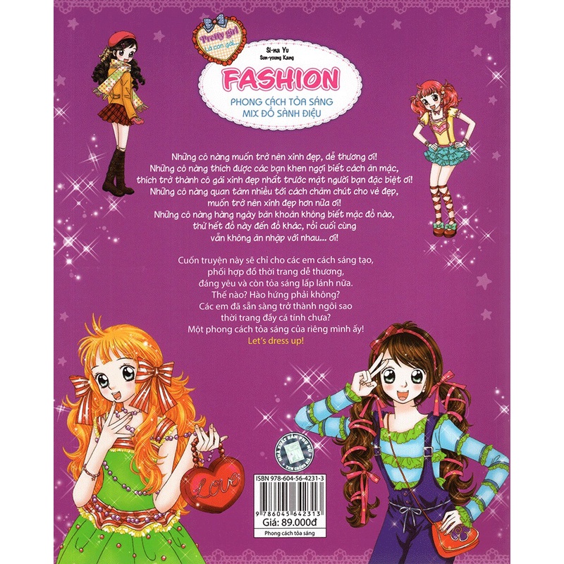 Sách - Pretty girl phong cách tỏa sáng mix đồ sành điệu