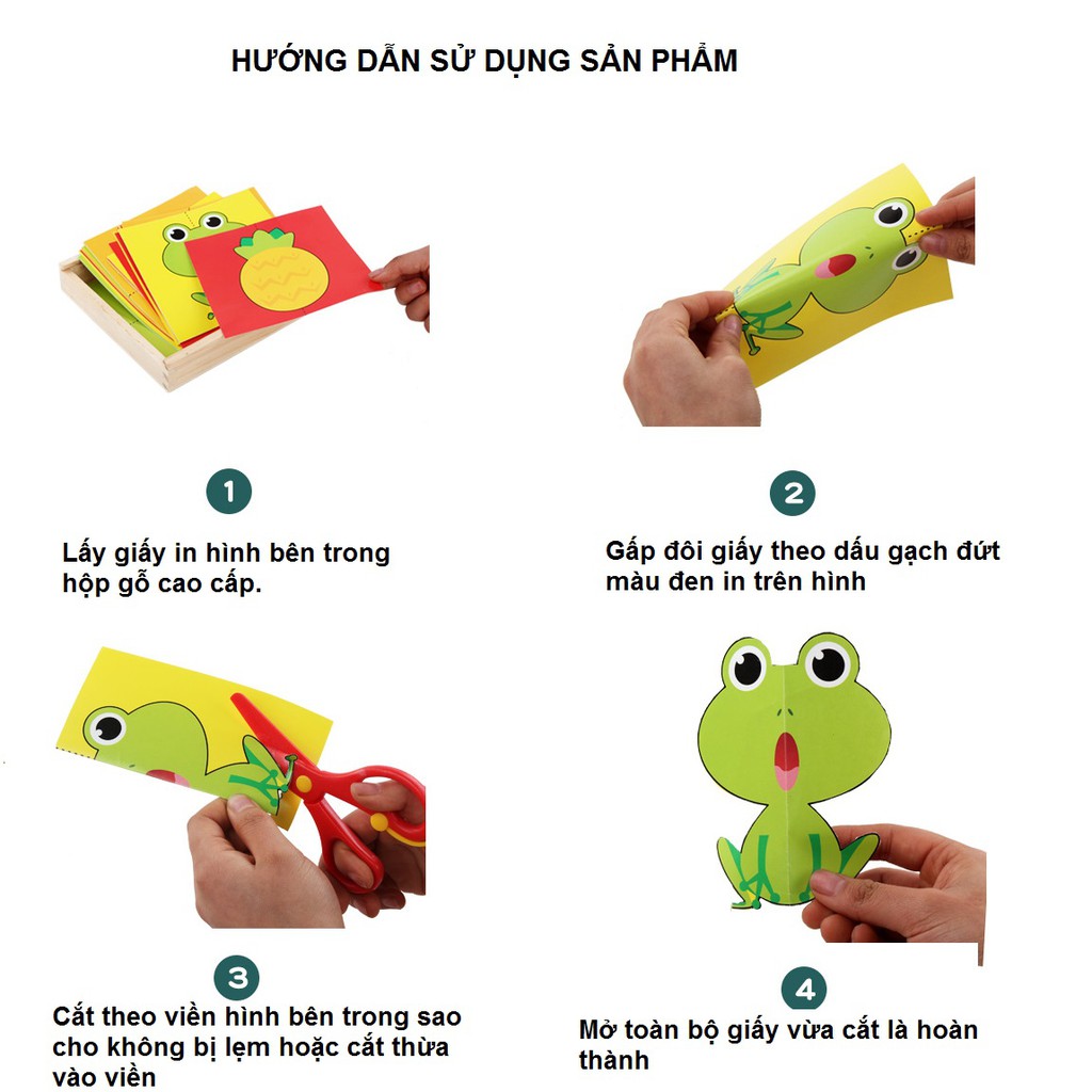 [HÀNG CAO CẤP] BỘ CẮT GIẤY THỦ CÔNG KHÉO LÉO