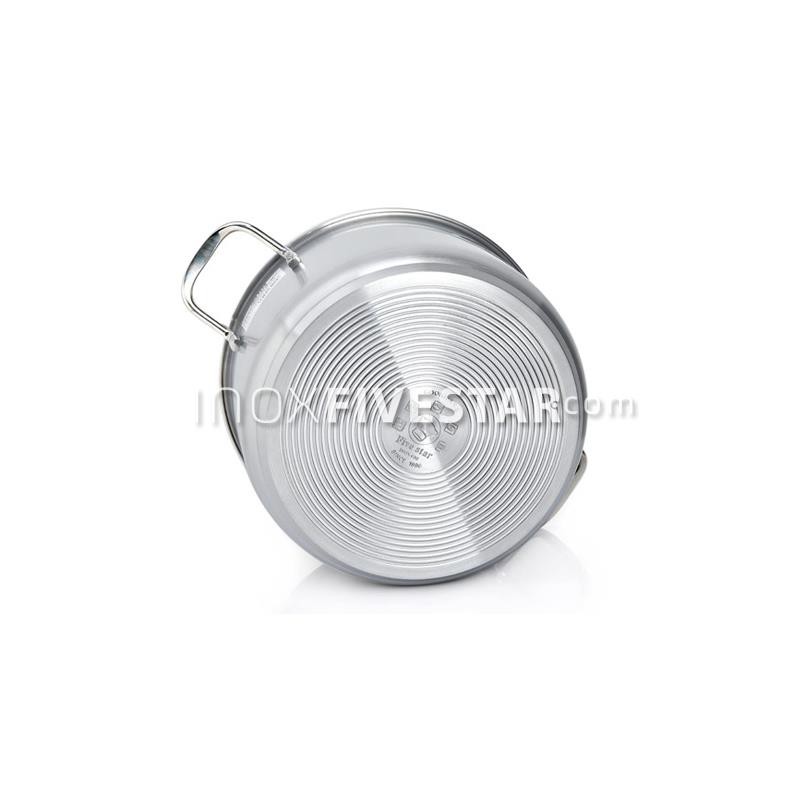 Nồi Inox 3 Đáy Fivestar 16cm Nắp Inox