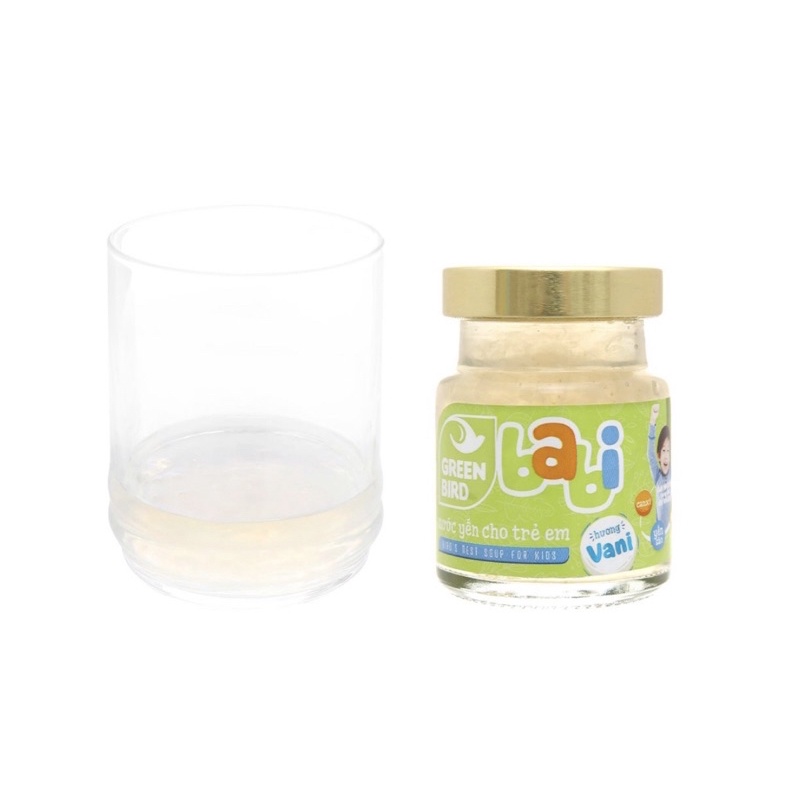Lốc 4 hũ nước yến cho trẻ em Green Bird Babi 72g