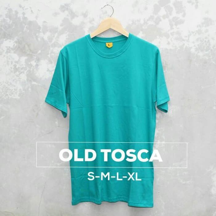 Áo thun màu xanh lá cây TOSCA Size S M L XL 30s