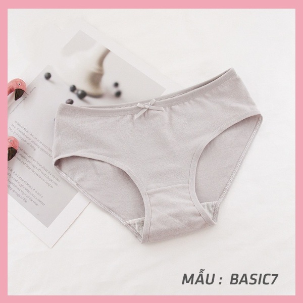 Quần Lót Nữ Cotton 100% kháng khuẩn thoáng mát đính nơ xinh siêu tôn dáng mẫu 978 | BigBuy360 - bigbuy360.vn