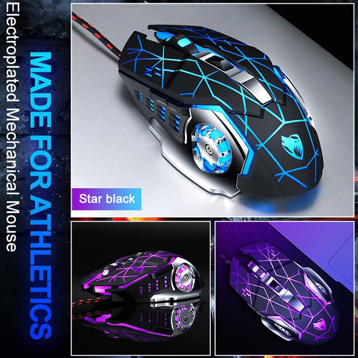 Chuột game thủ G502 có đèn LED đổi màu cực đẹp (Đen hoặc trắng) | BigBuy360 - bigbuy360.vn