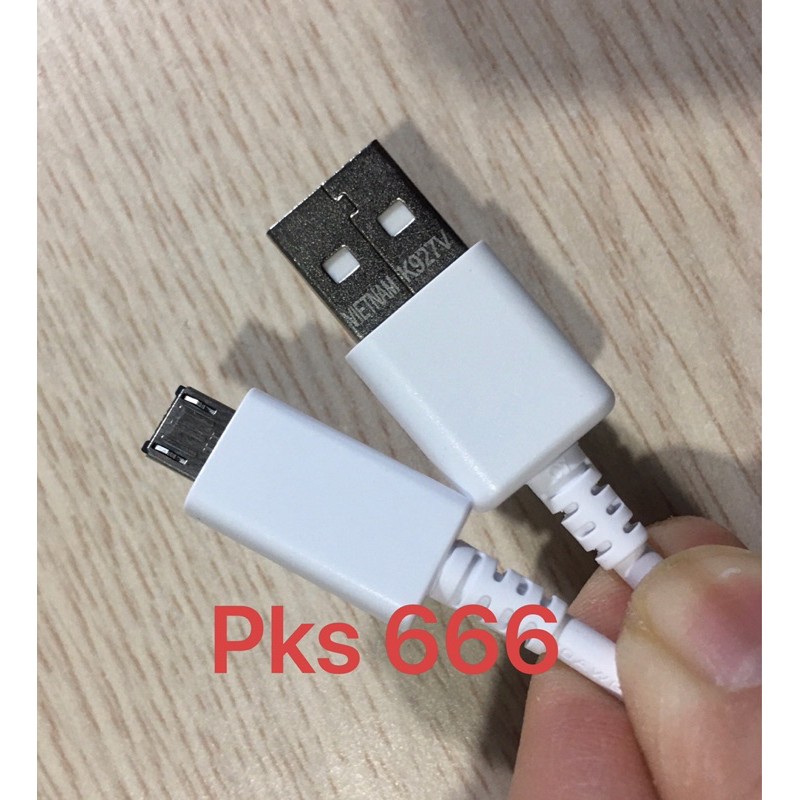 Dây cáp sạc Galaxy Micro USB 1m5 công ty