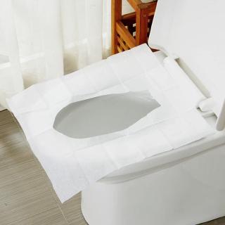 Bộ 10 Miếng giấy lót bồn cầu vệ sinh đảm bảo an toàn tiện lợi