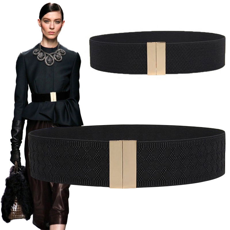 Thắt Lưng Co Giãn Bản Rộng Thời Trang Cho Nữ