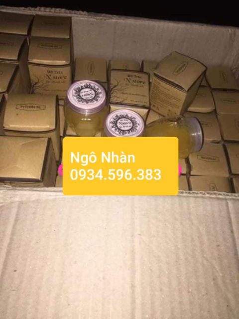 Mỡ trăn cao cấp trị nứt nẻ da và dưỡng da