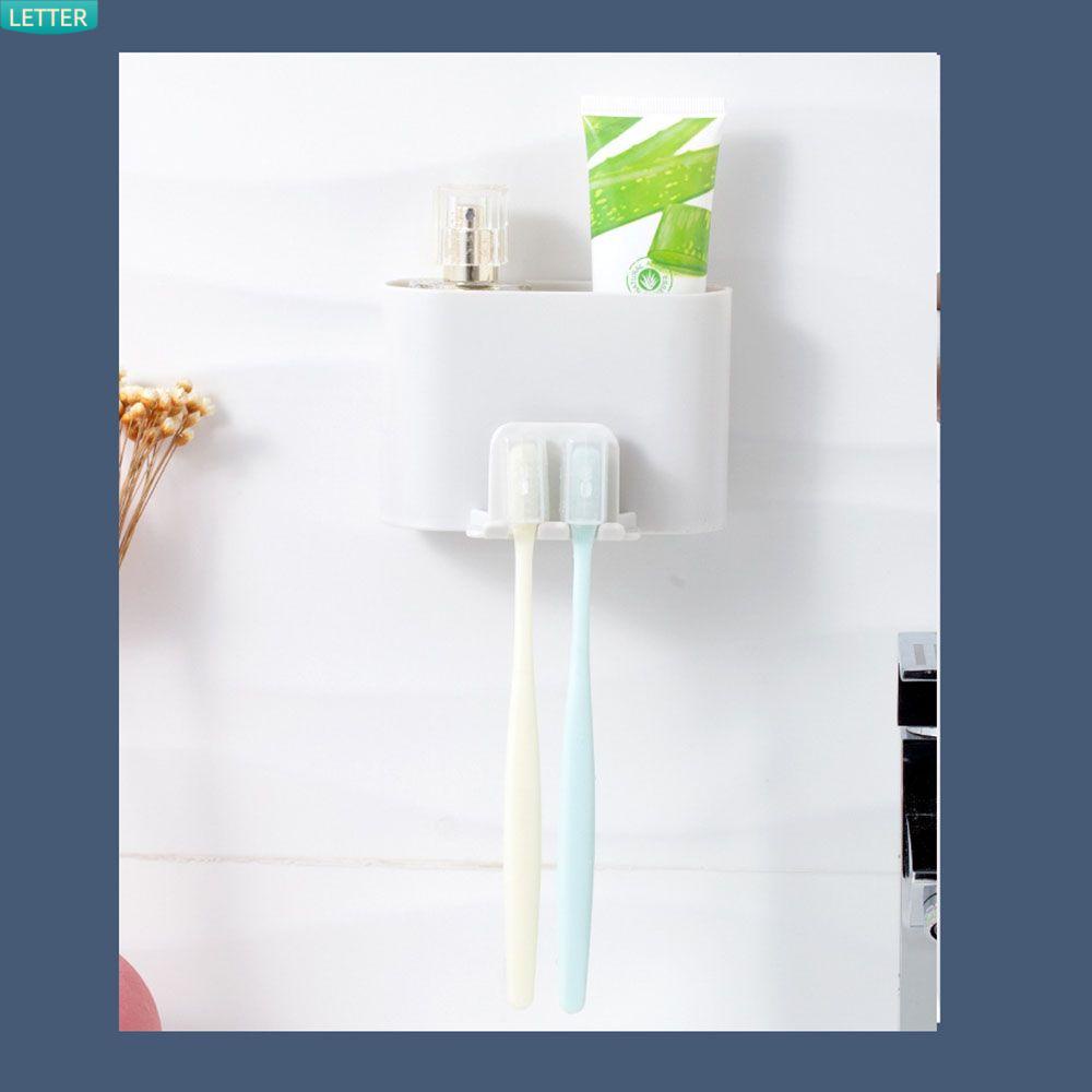 Giá đỡ đựng bàn chải đánh răng bằng nhựa gắn tường tiện dụng