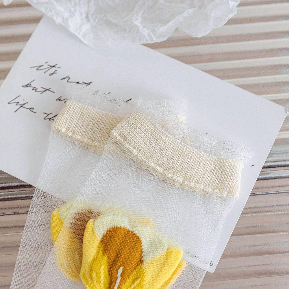 Tất Thời Trang Mùa Hè In Hoa Phong Cách Lolita Nhật Bản Dành Cho Nữ VANES1