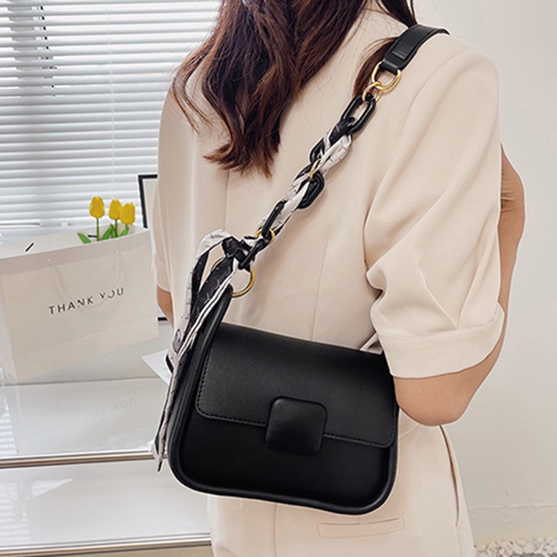 IELGY Túi Đeo Chéo Hình Vuông Cỡ Nhỏ Bằng Lụa Thời Trang Phong Cách Hàn Quốc Cho Nữ