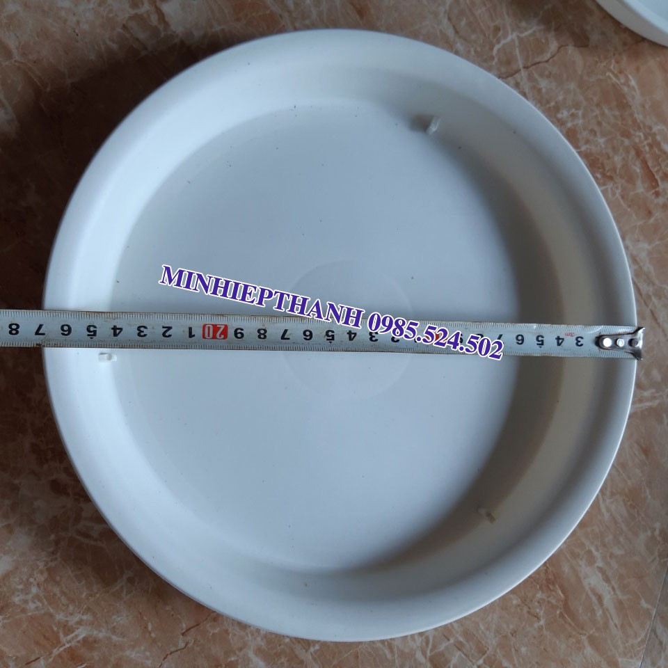 đĩa lót chậu nhựa tròn trồng cây D27 đường kính 27cm (đế lót chậu nhựa)