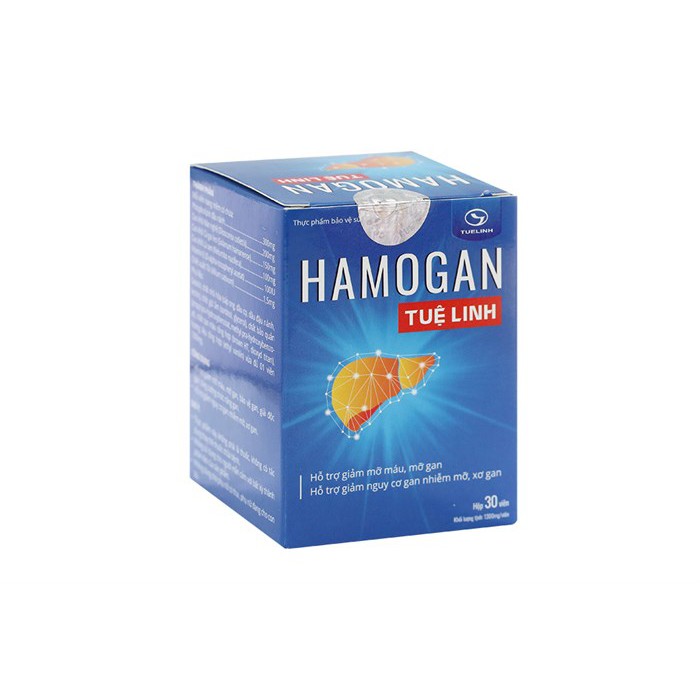 Viên giải độc gan Hamogan Tuệ Linh - Hỗ trợ giảm mỡ máu, mỡ gan, bảo vệ gan, giải độc gan, tăng cường chức năng gan