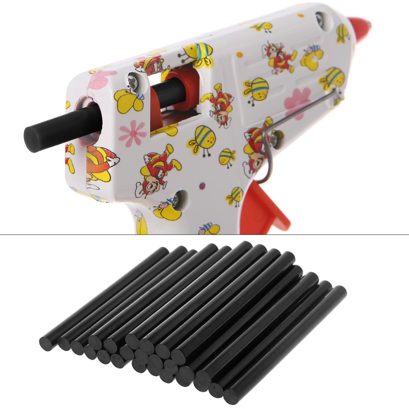 Set 25 que keo nến màu đen dùng để sửa chữa đồ thủ công diy