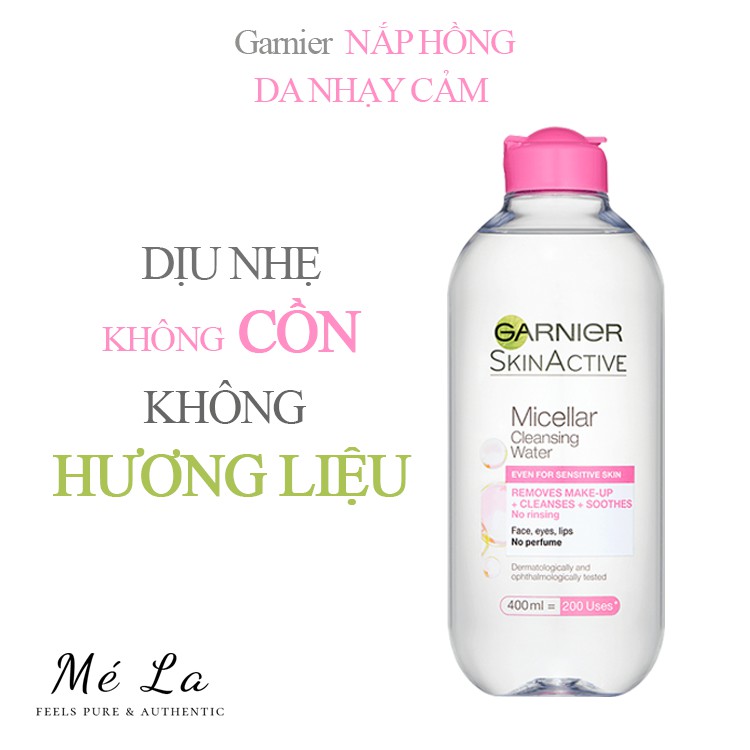 ✅[CHÍNH HÃNG] Nước Tẩy Trang Garnier Micellar Water Tẩy Sạch Sâu Lớp Trang Điểm 400ml | BigBuy360 - bigbuy360.vn