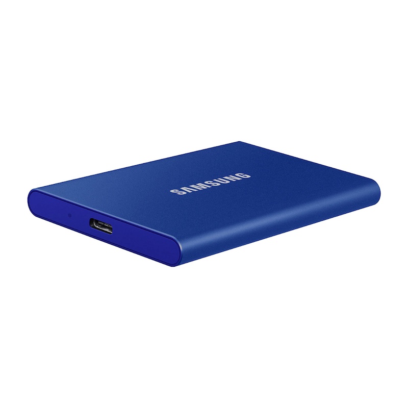 Ổ cứng di động SSD Samsung T7 500GB Màu Xanh