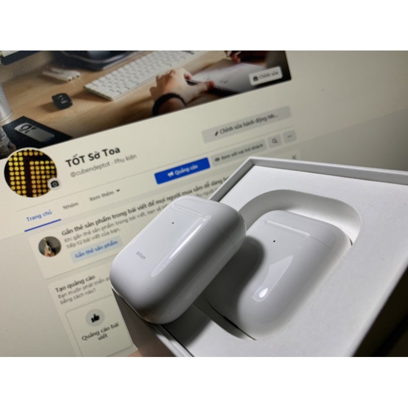 Hộp sạc Airpods Gen 2 Chính hãng