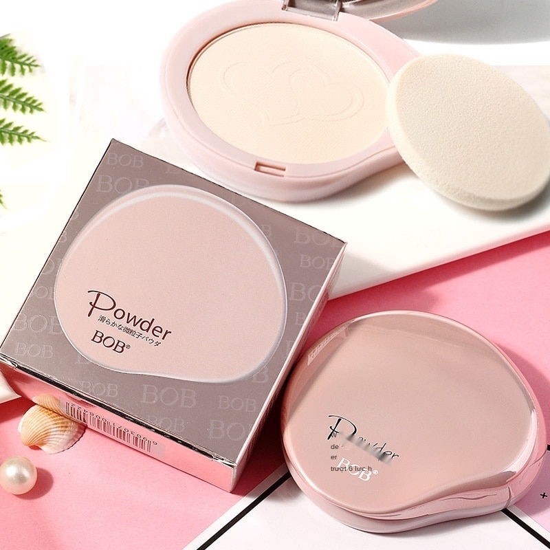 [Hàng mới về] Phấn nén trang điểm BOB che khuyết điểm hình trái tim tiện dụng | BigBuy360 - bigbuy360.vn