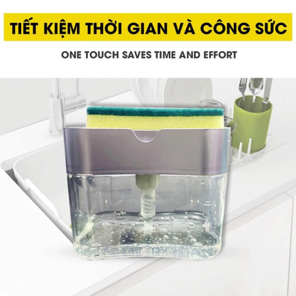 Bộ Rửa Bát Chén SUPER CLEAN 3 Trong 1 - NTC