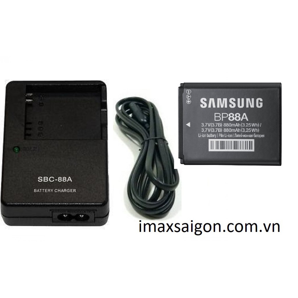 PIN SẠC  MÁY ẢNH SAMSUNG BP-88A  - HÀNG NHẬP KHẨU