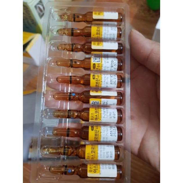 Vitamin C hàn quốc loại 1 - cấy tảo - vỉ 10 ống