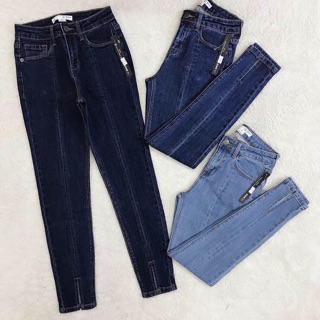 Quần jeans nữ sikiny mới xẻ lai